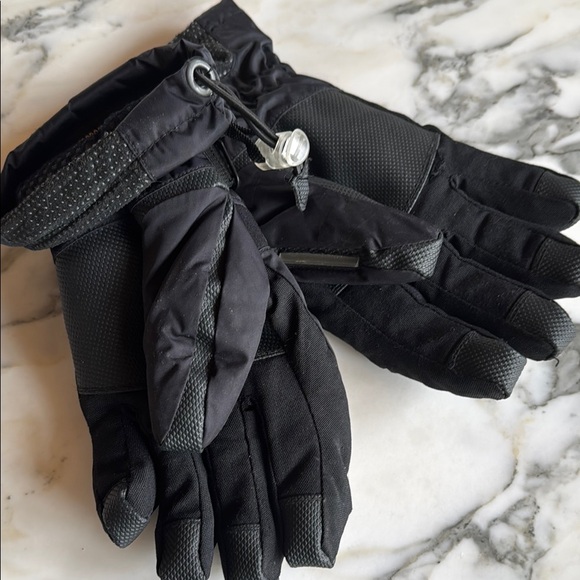 Scott Black Insulated Gloves with Adjustable Strap Women’s Medium - Picture 4 of 12